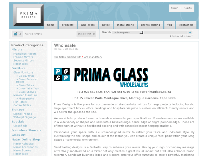 www.primaglass.co.za