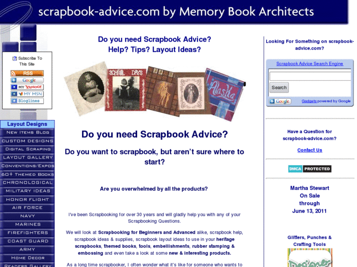 www.scrapbook-advice.com