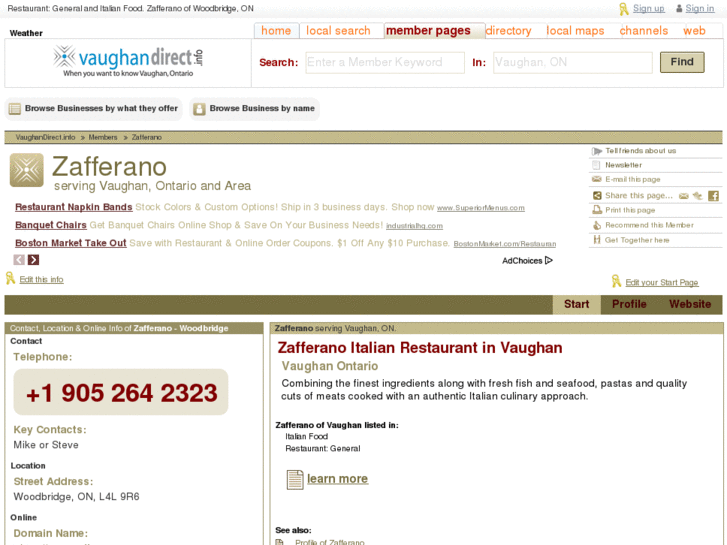 www.zafferanovaughan.com