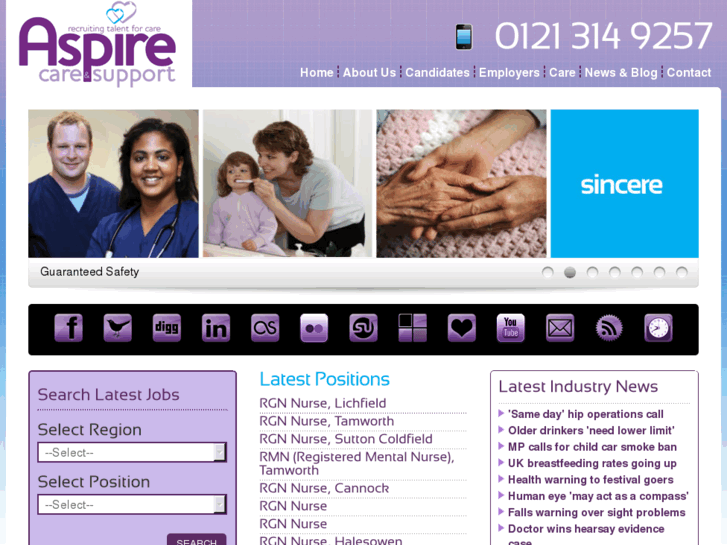www.aspirecaresupport.co.uk