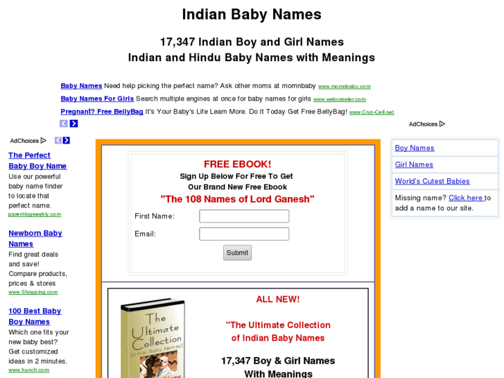 www.babynamesindia.com