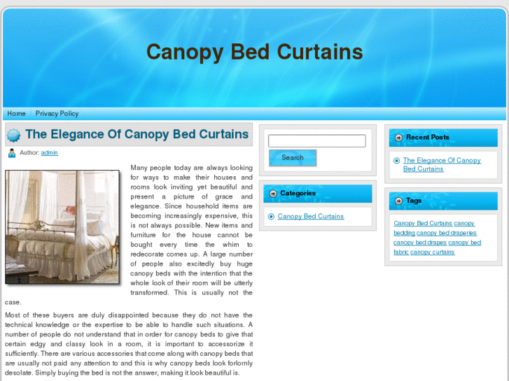 www.canopybedcurtain.com