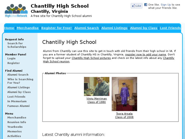 www.chantillyhighschool.net