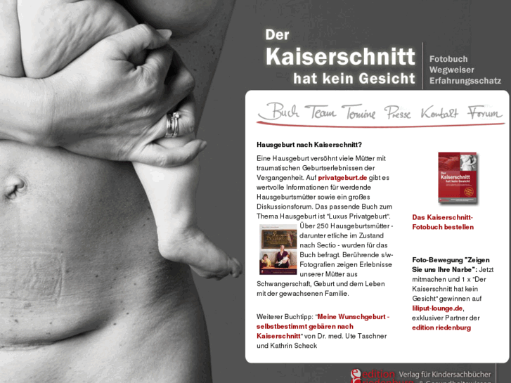 www.kaiserschnittbuch.de