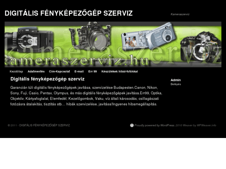 www.kameraszerviz.hu
