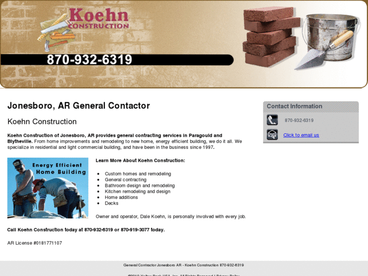 www.koehnconstructionar.com