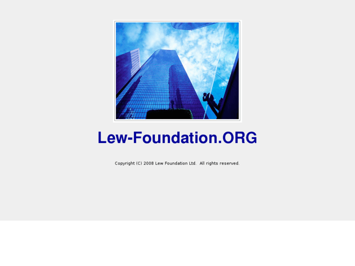 www.lew-foundation.org