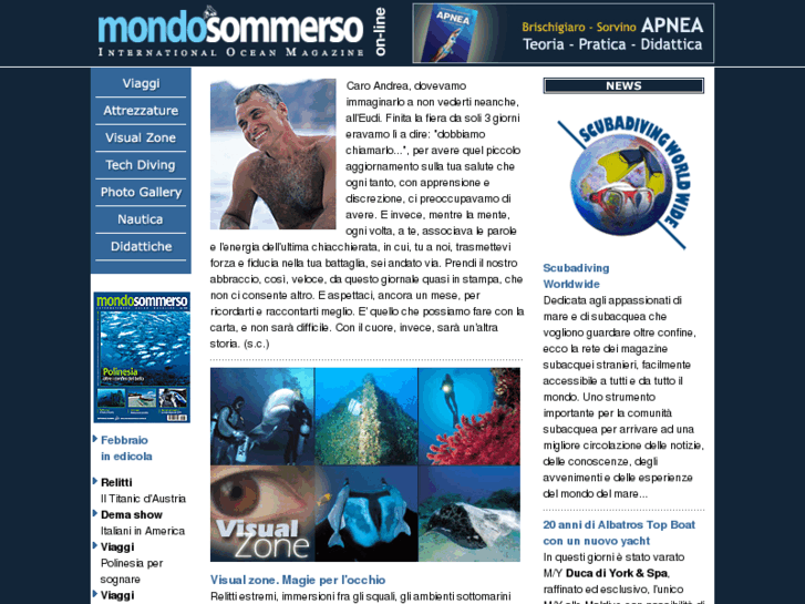 www.mondosommerso-online.it