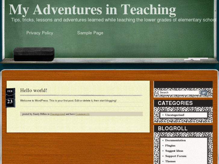 www.myadventuresinteaching.com