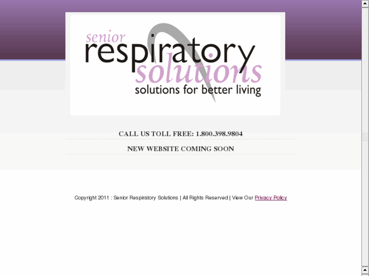 www.seniorrespiratorysolutions.com