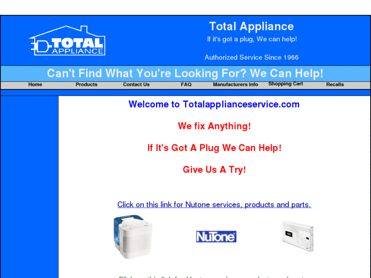 www.totalapplianceservice.net