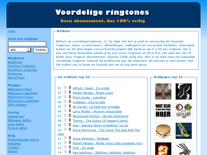 www.voordeligeringtones.nl