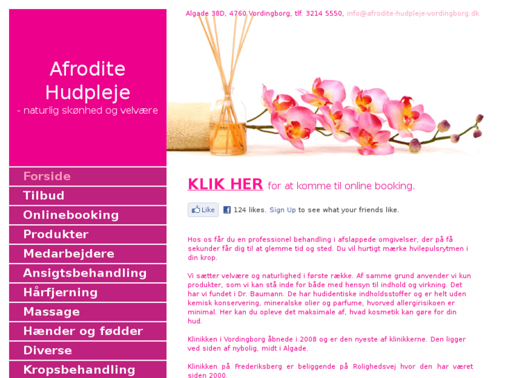 www.afrodite-hudpleje-vordingborg.dk