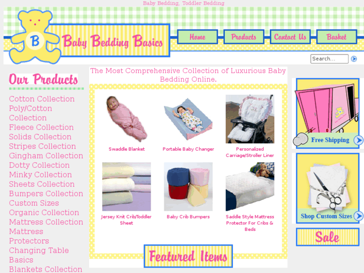 www.babybeddingbasics.com