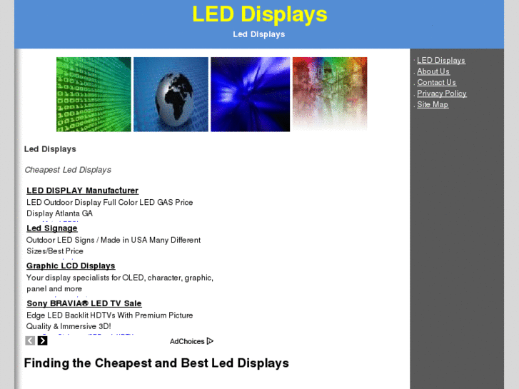 www.cheapestleddisplays.com