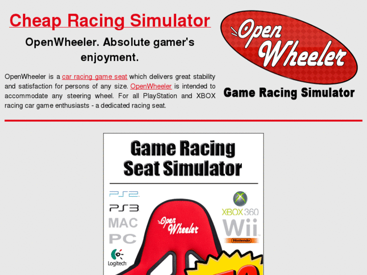 www.cheapgameracingsimulator.com