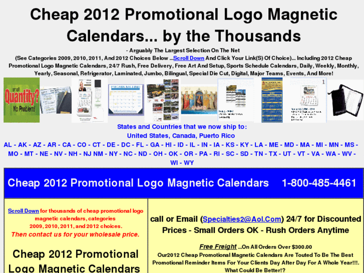 www.cheapmagneticcalendars.com