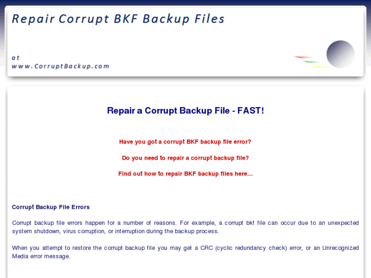 www.corruptbackup.com