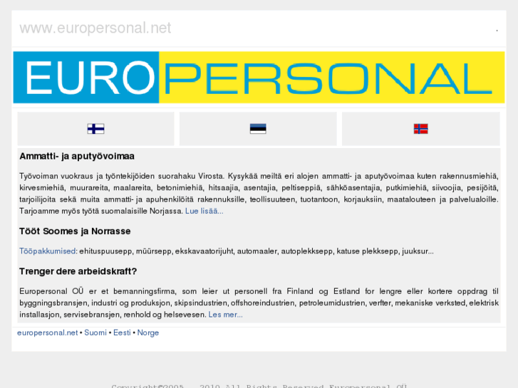 www.europersonal.net