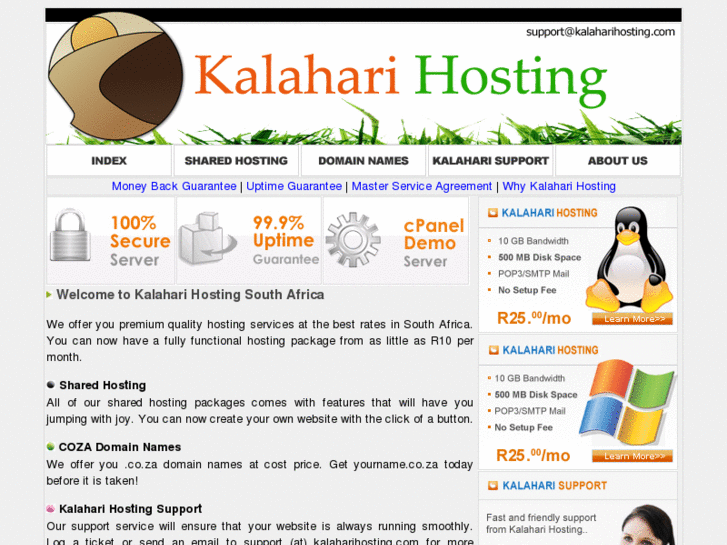 www.kalaharihosting.com