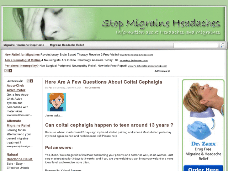 www.migraineheadachestop.com