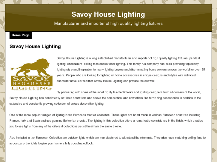 www.savoyhouselighting.org