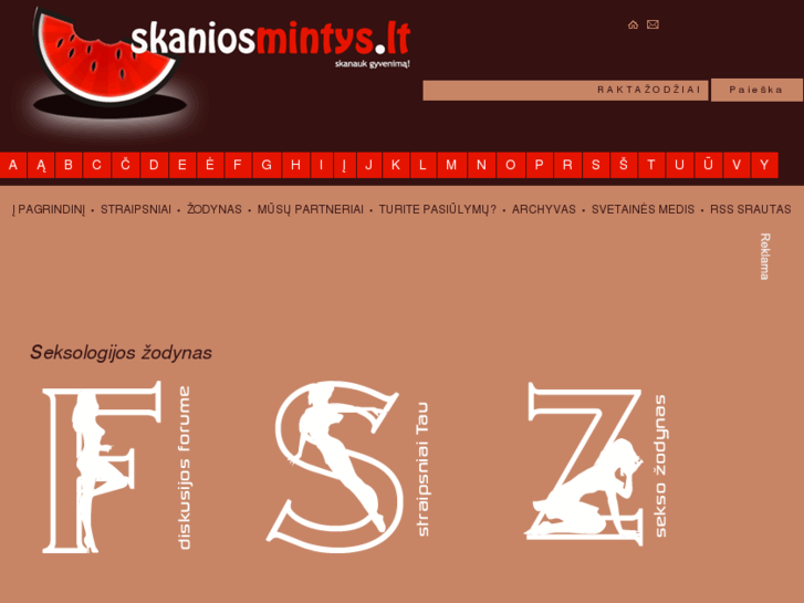 www.skaniosmintys.lt