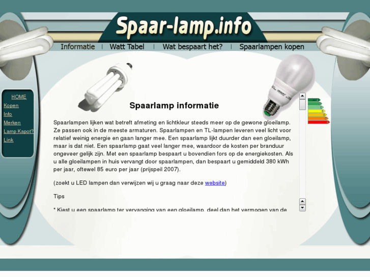 www.spaar-lamp.info