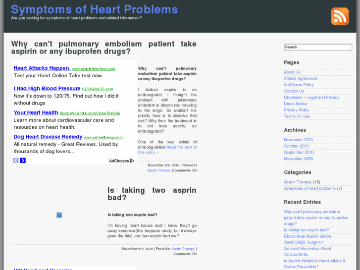 www.symptomsofheartproblems.org