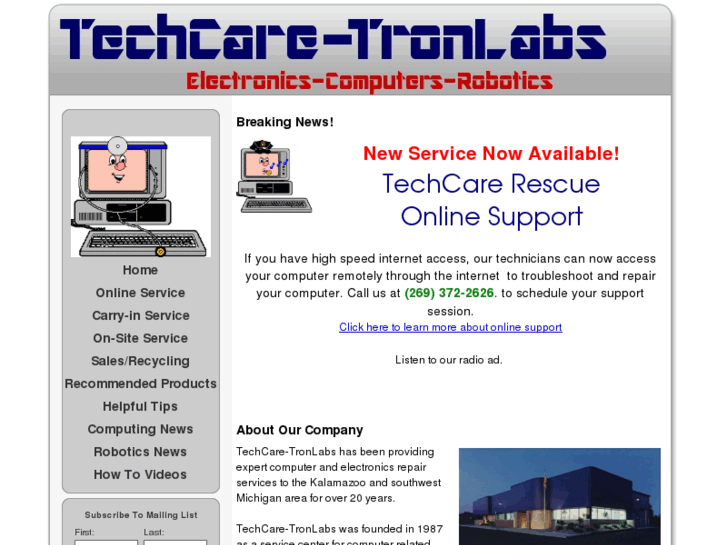 www.techcare-tronlabs.com