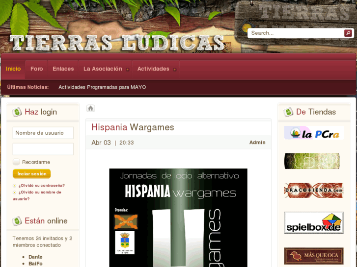 www.tierras-ludicas.com