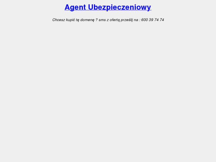 www.ubezpieczeniowy.eu