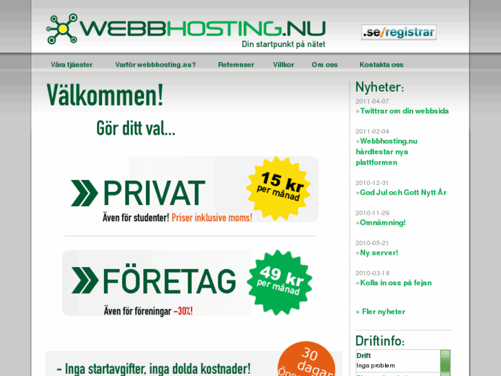 www.webbhosting.nu