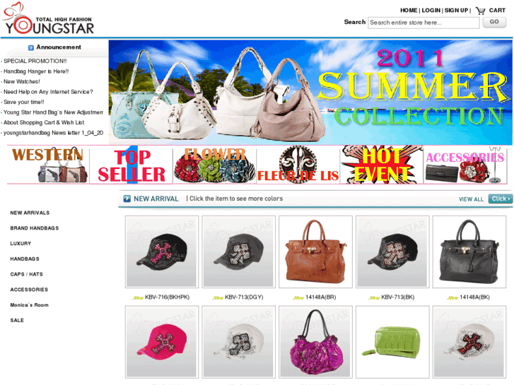 www.youngstarhandbag.com