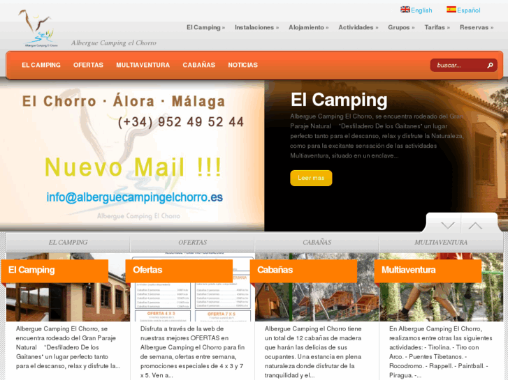 www.alberguecampingelchorro.es