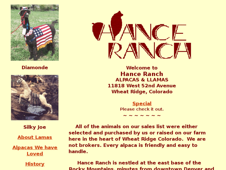 www.alpacas-hanceranch.com