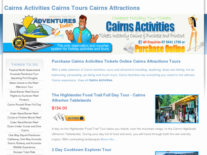 www.cairnsactivities.com