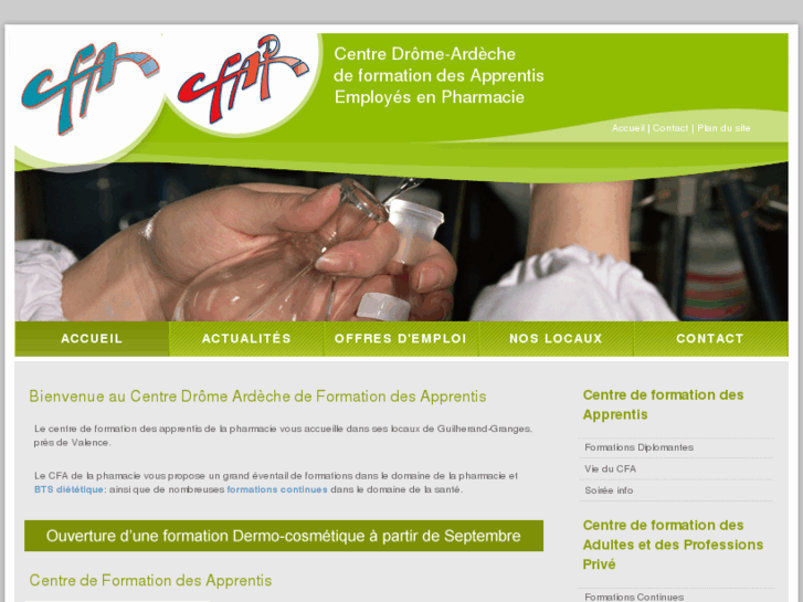 www.cfa-pharmacie-drome-ardeche.com