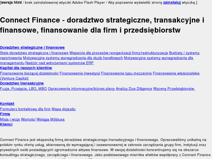 www.connectfinance.pl