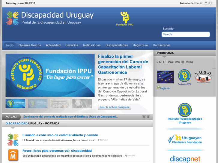 www.discapacidaduruguay.org