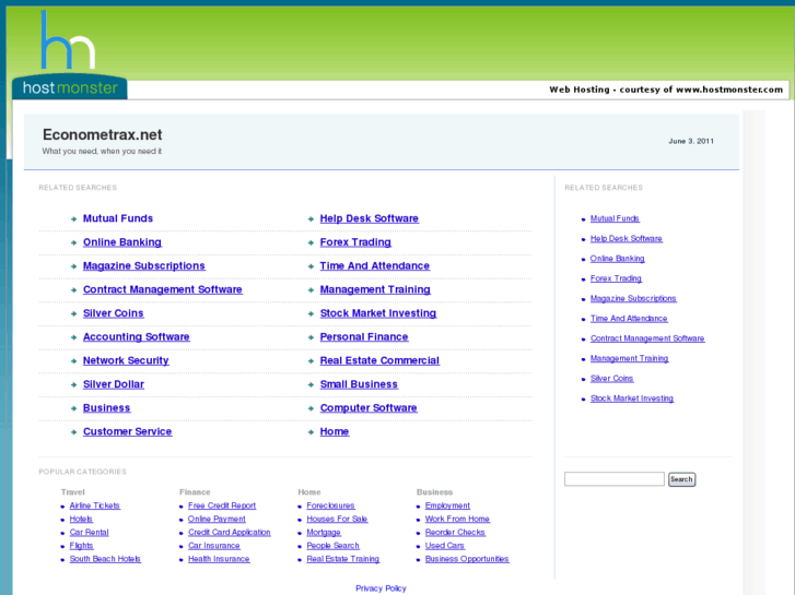 www.econometrax.net