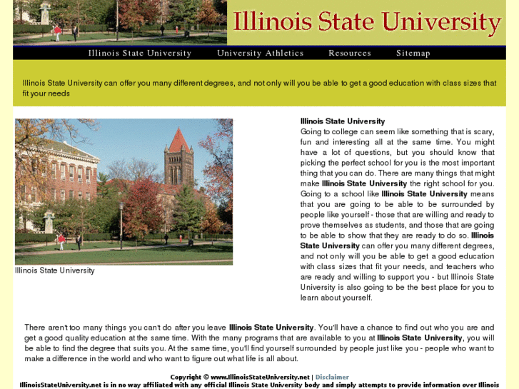 www.illinoisstateuniversity.net