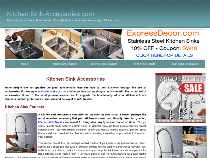 www.kitchen-sink-accessories.com