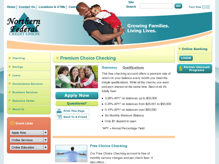 www.mychoicechecking.net