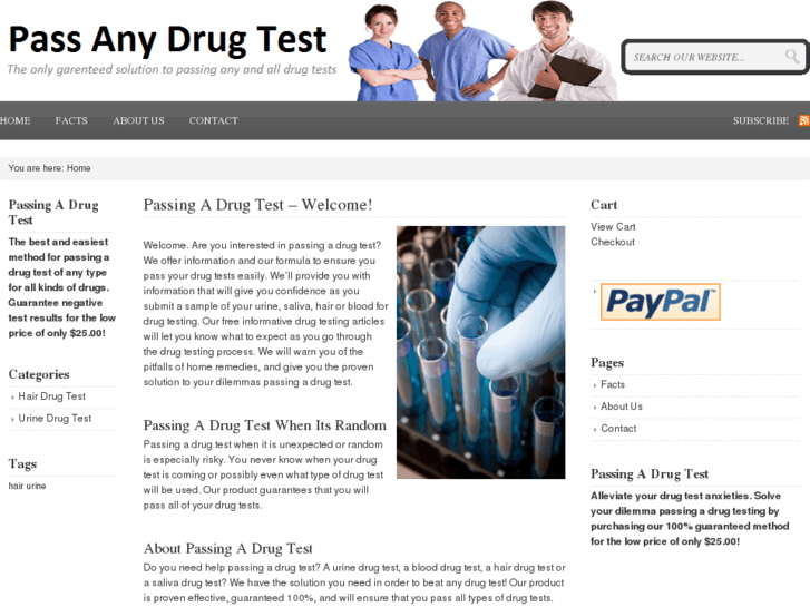 www.passingadrugtest.net