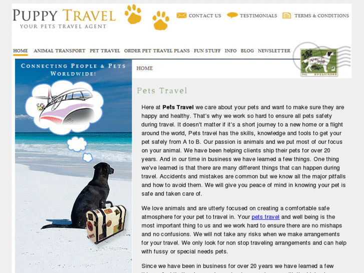 www.petstravel.biz