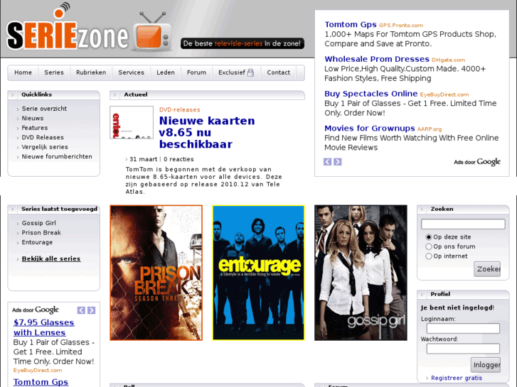 www.seriezone.nl