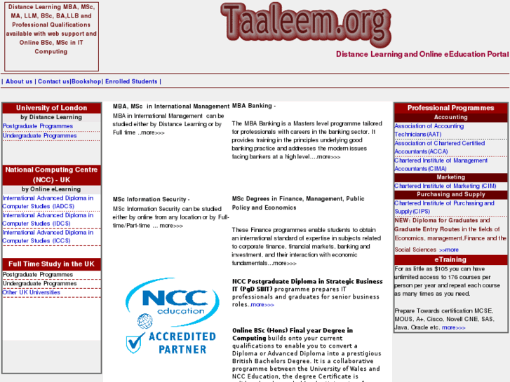 www.taaleem.org