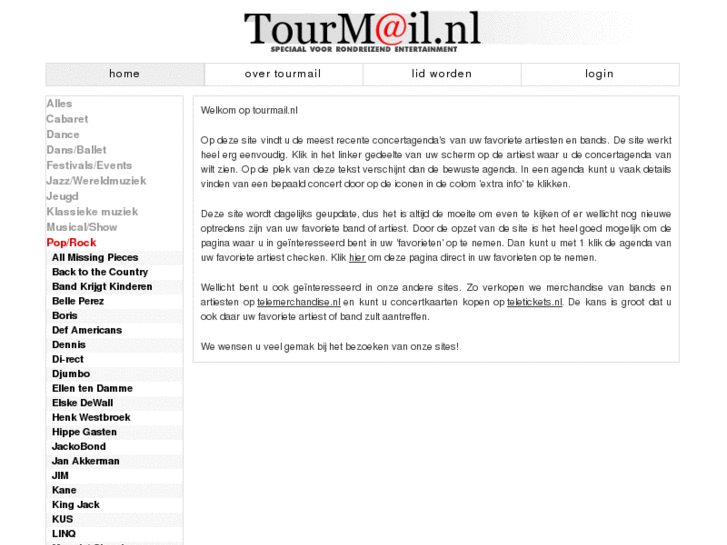 www.tourmail.nl