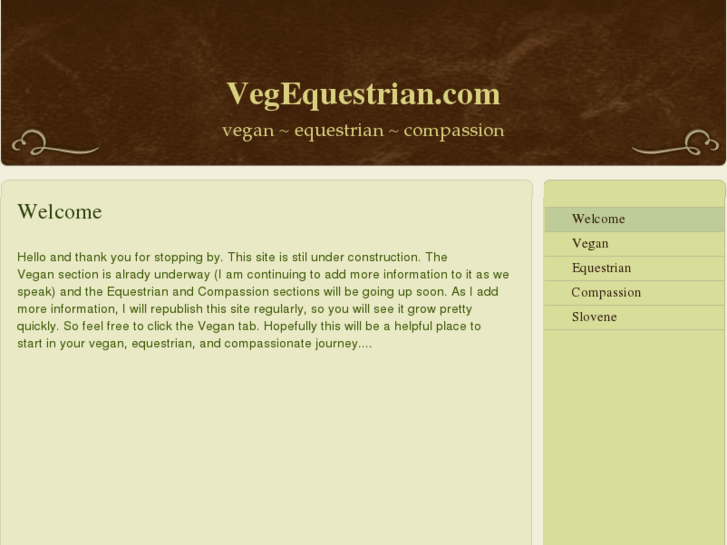 www.vegequestrian.com